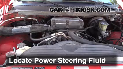 1995 Dodge Ram 1500 5.2L V8 Standard Cab Pickup Power Steering Fluid Check Fluid Level